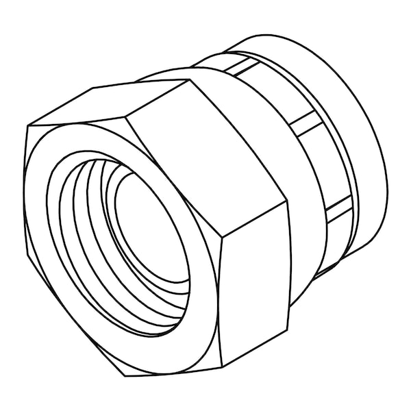 Tompkins Hydraulic Fitting-International06FBSPPX CAP 3406-06 - main